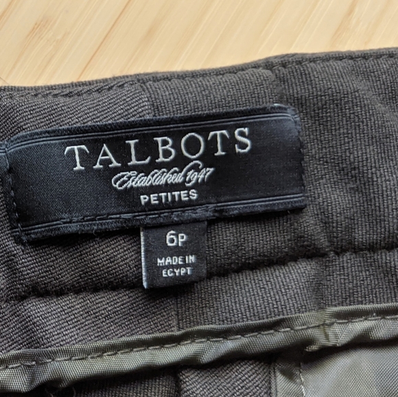Talbot's Signature Boot Dress Pants ALTERED 6P - Picture 8 of 10
